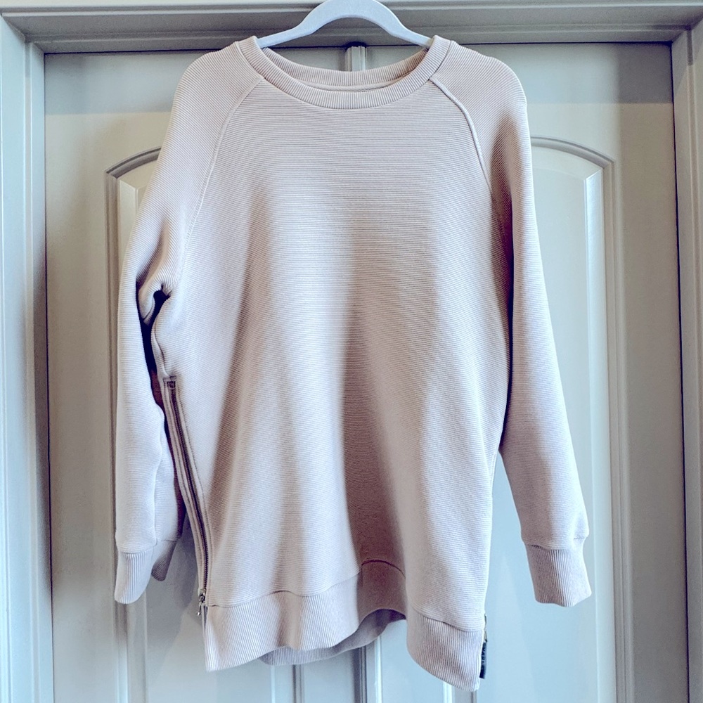 Varley | Oversized sweatshirt with side zippers